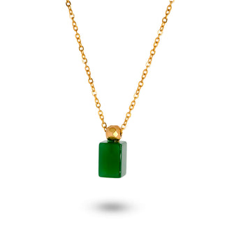 Collar Green Cube